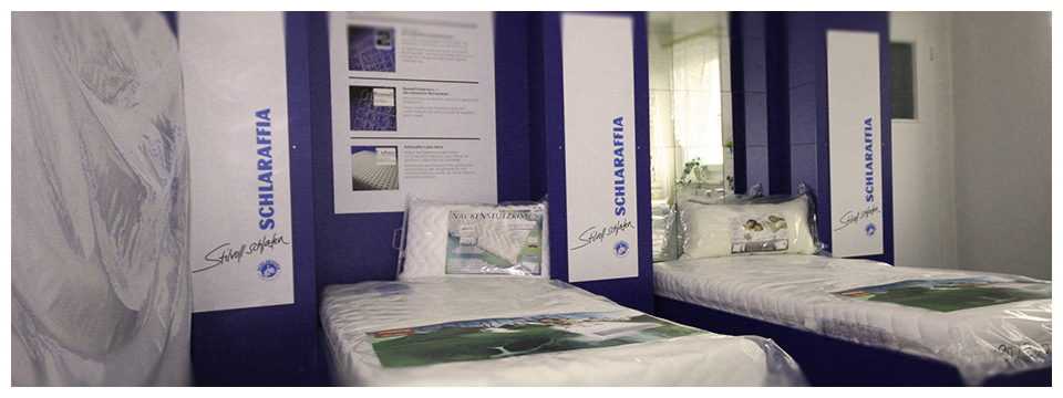 Matratzenstudio zum Probeliegen